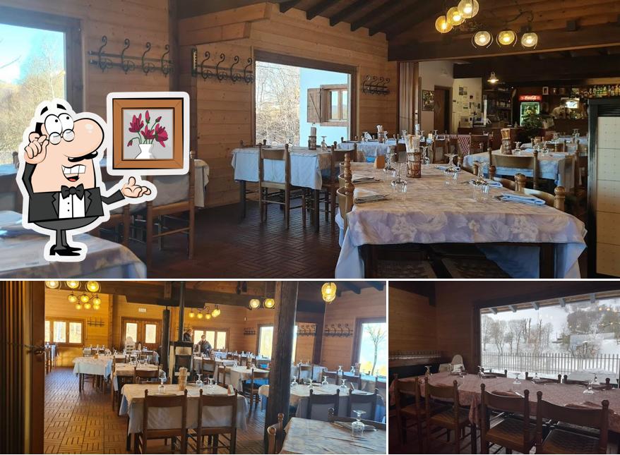 Gli interni di Ristorante "La Bolla" a Castiglione d'Intelvi - RISTORANTE tra i sentieri della VALLE D'INTELVI vicino alla BIG BENCH 166