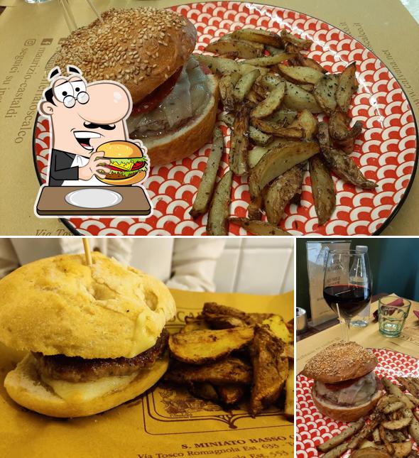 Prova un hamburger a L'Hamburgheraccio