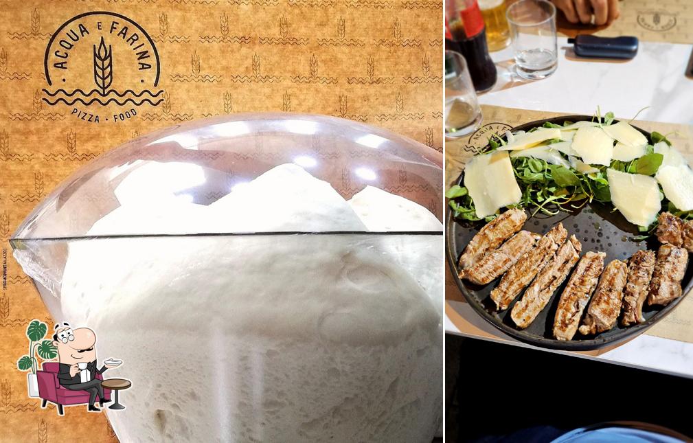 Dai un'occhiata agli interni di Pizzeria Acqua e Farina