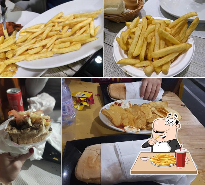 Patatine fritte al Paradise Sandwich