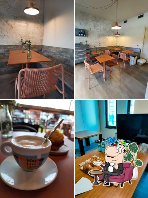 Gli interni di Sablé Croissanteria