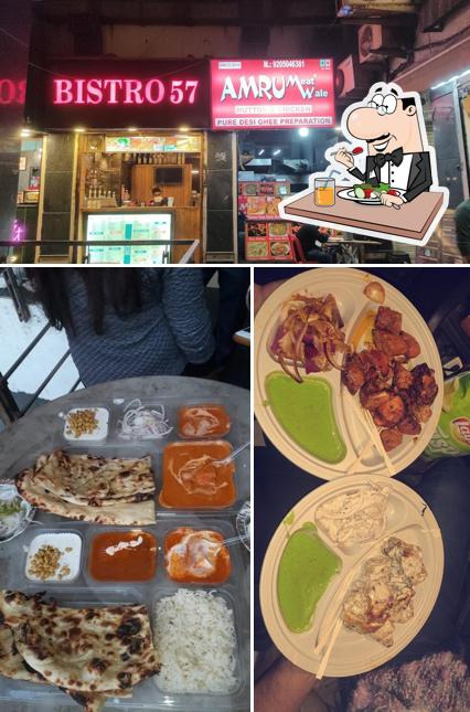 The image of AMRU MEAT WALE’s food and interior