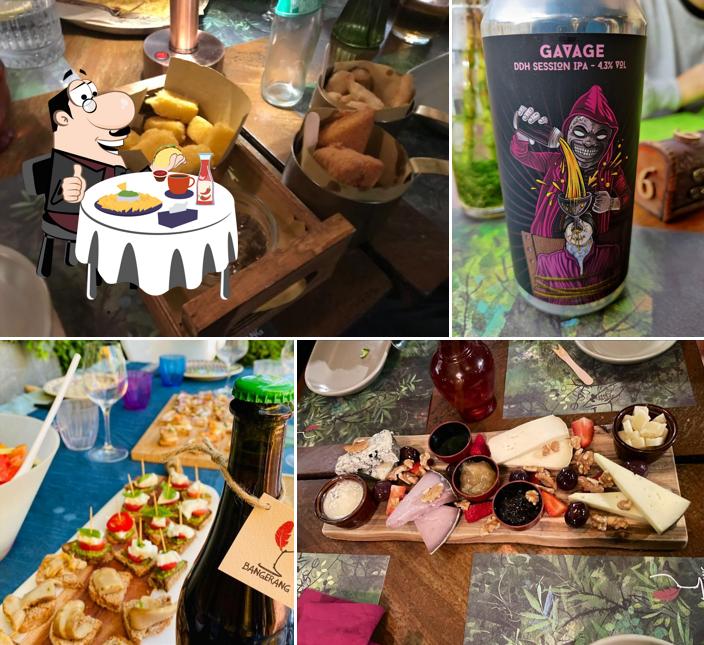 Piatto di formaggi al Bangerang Vino