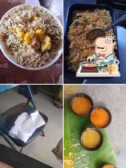 Fried rice at Madurai Pandiyan Hotel