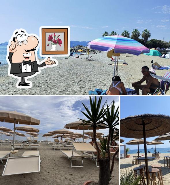 Siediti a un tavolo di Bali Beach & Restaurant
