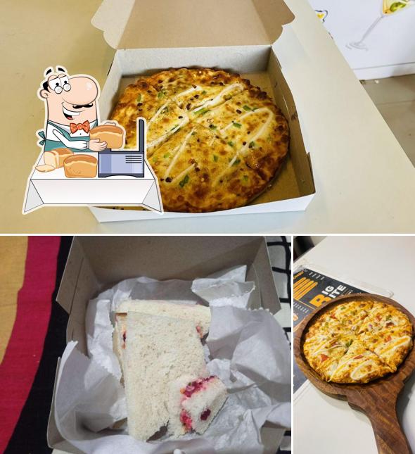 Garlic bread at Big Bite