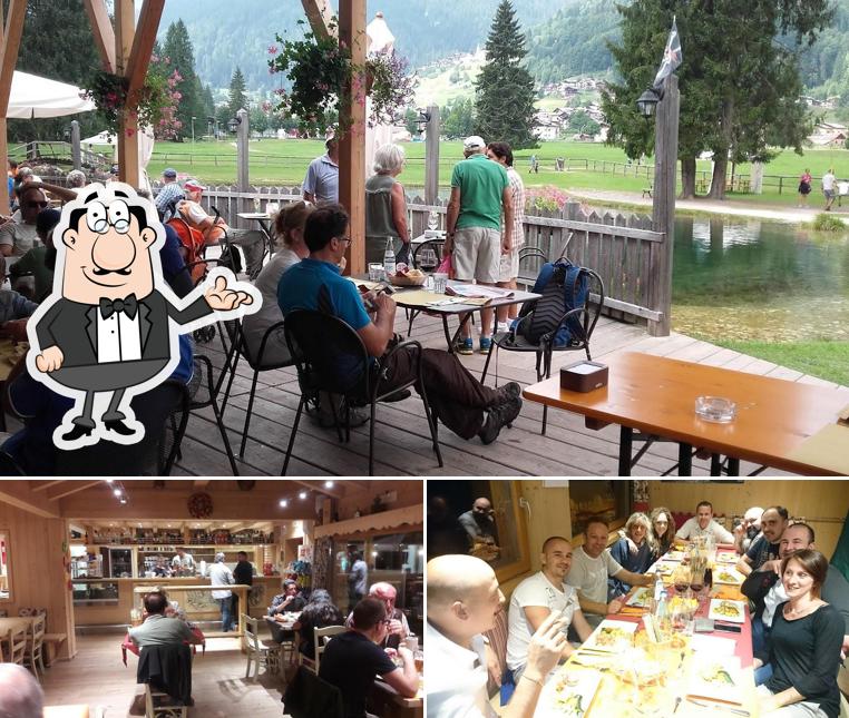 Gli interni di Terrazza-Bar L'Aivaz