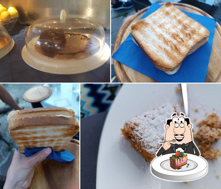 Torta al cioccolato al Bar Egal