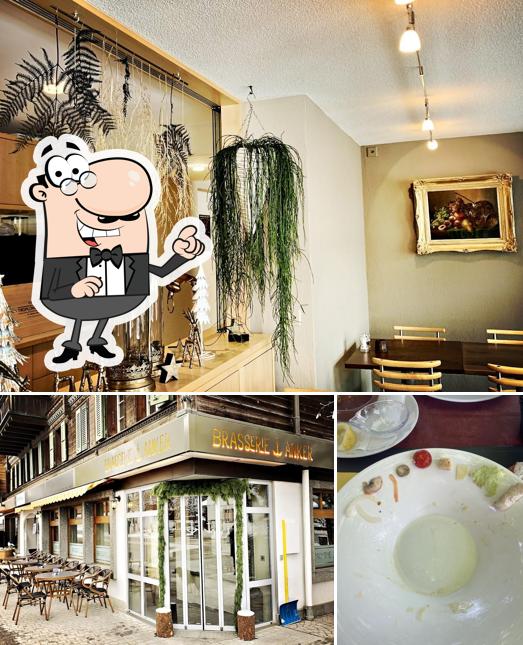 Gli interni di Brasserie Anker