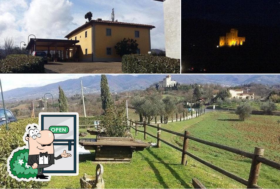 Gli esterni di Il Canniccio