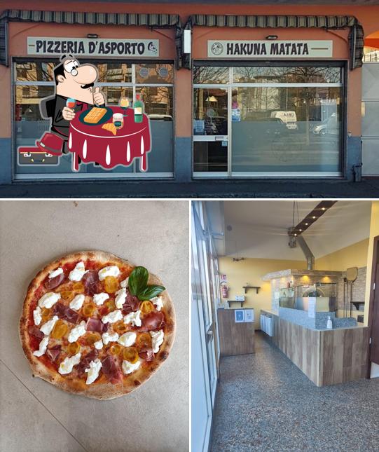 Cialde al Pizzeria d'asporto Hakuna Matata