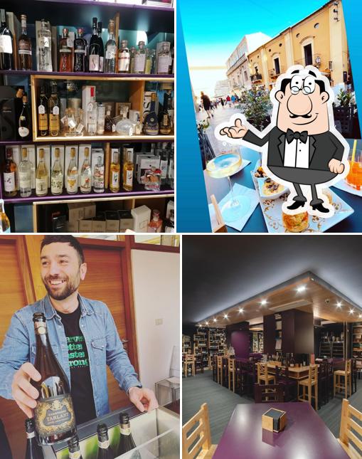 Gli interni di Sideways Enoteca