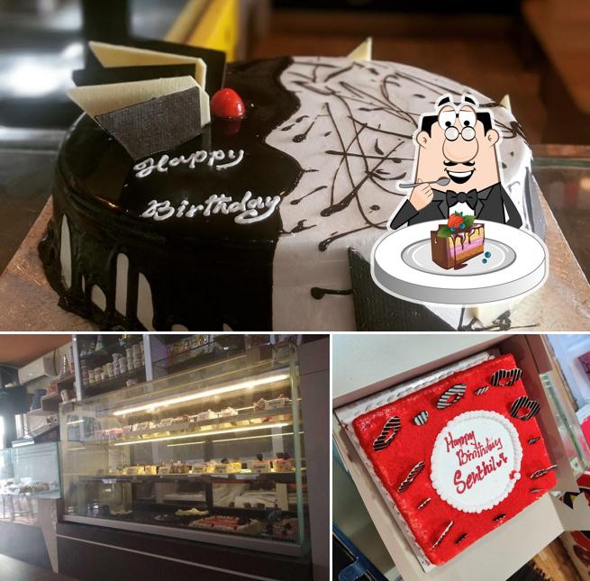 Chocolate cake at Cakes & Treats