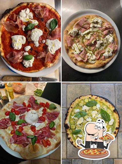 Prenditi tra le molte varianti di pizza