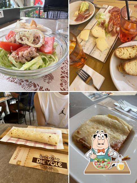 Insalata greca al Snack Bar Vista Lago