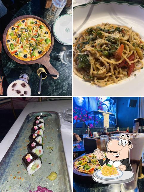 Spaghetti carbonara at Purgatory 777