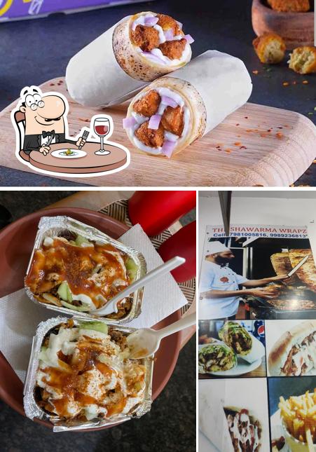 Meals at The shawarma wrapz