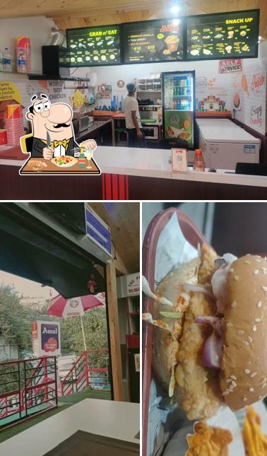 Take a look at the photo displaying food and interior at 5 Star restaurant