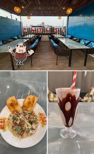 Among various things one can find food and interior at BREEZE 7 OPEN AIR CAFE