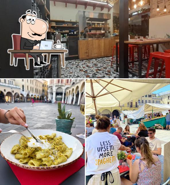 Dai un'occhiata agli interni di Pastasuta