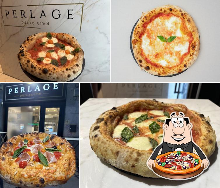 A Perlage Pizza Gourmet - Sant'Agata Li Battiati, puoi provare una bella pizza