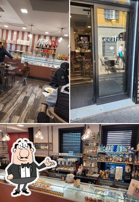 Gli interni di Circle Bakery & Coffee Lounge