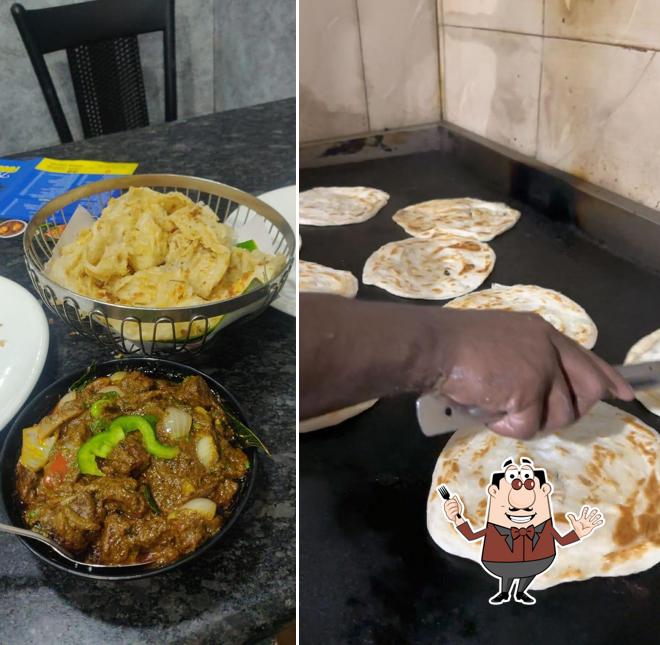 Food at Bamboo Mess