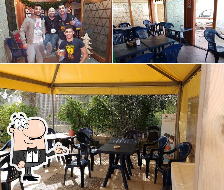 Gli interni di Bar Antonella