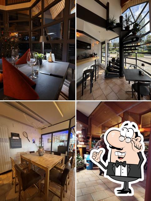 Gli interni di Restaurant du Tennis Chez Marie