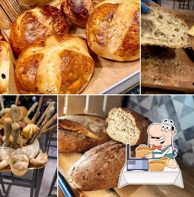 Pane all'aglio al Mezzarosetta Bakery e Food