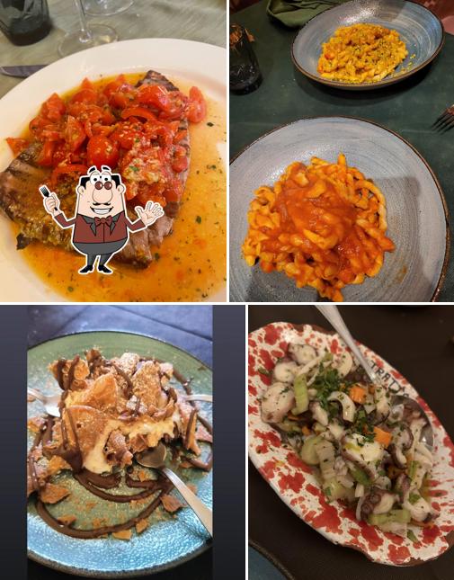 Cibo al Trattoria al Solito Posto