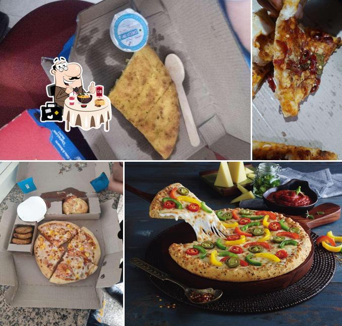 Food at Domino's Pizza