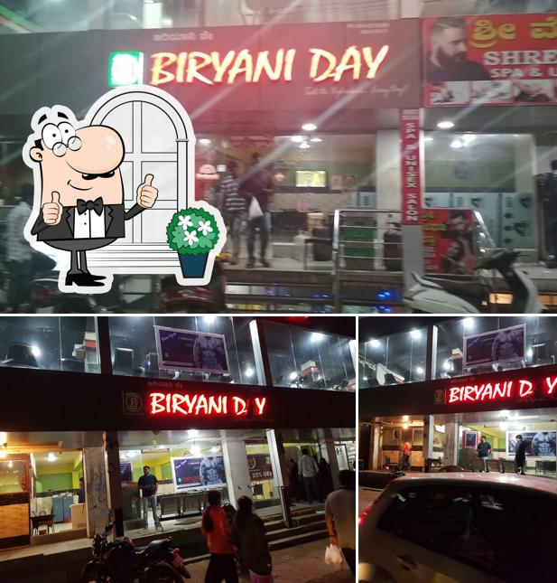 The exterior of BIRYANI DAY