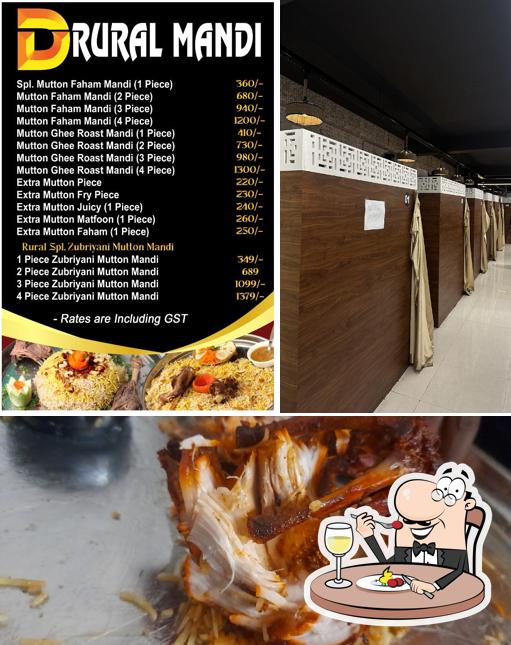 Meals at Rural mandi restaurant