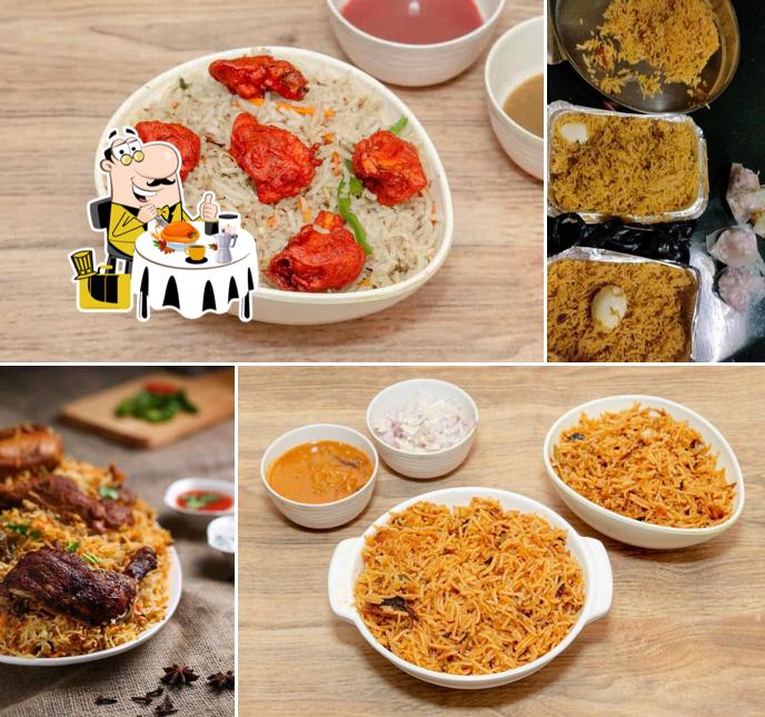 Meals at Amrin Biriyani