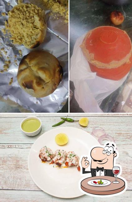 Check out the picture displaying food and beverage at Champaran Handi Expess