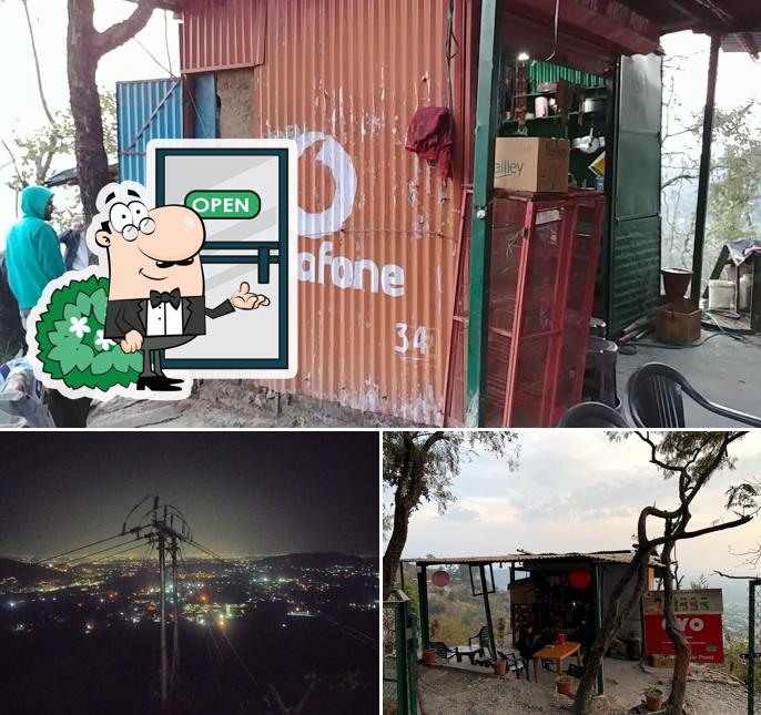 Enjoy the view at the outside area of Dangwal Maggie Point