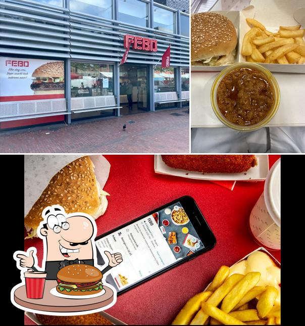 Prenez un hamburger à FEBO Amstelveen - Rembrandtweg