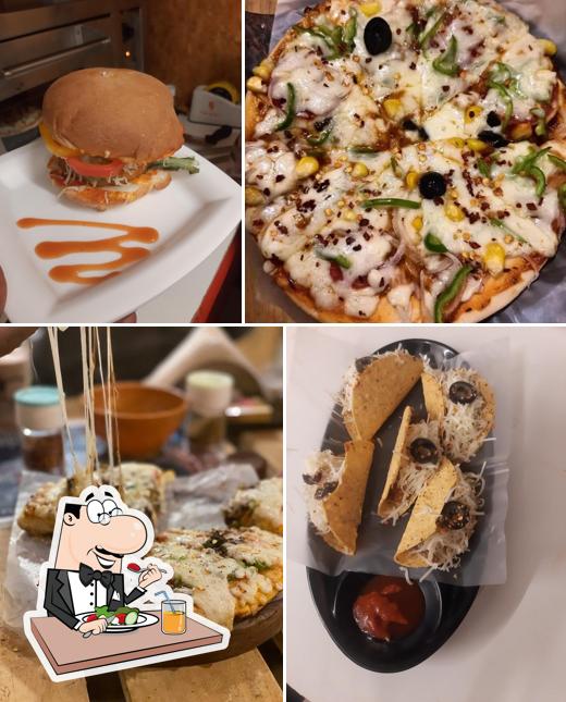 Food at Pizza Town