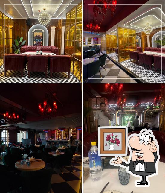 The interior of Dion Lounge & cafe’- Bar