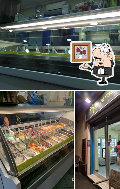 Gli interni di GELATERIA MELAVERDE