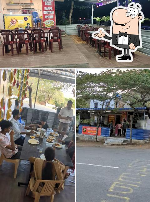 The interior of JJ Restaurant