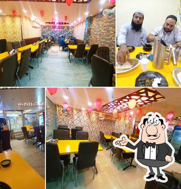 Take a seat at one of the tables at Baba jaan