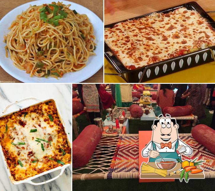 Spaghetti bolognese at Calista Green Resort Mundra