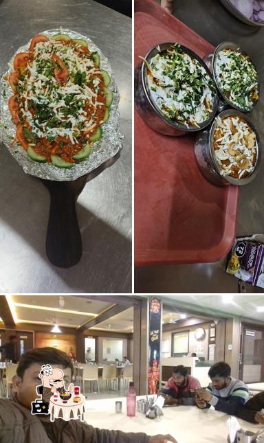Check out the picture showing food and interior at Hotel Bansiwala Kathiyawadi, Abu highway