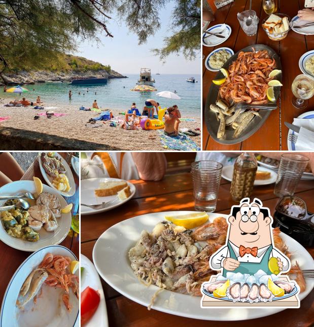 Prenditi la cucina di mare a Konoba Dubovica