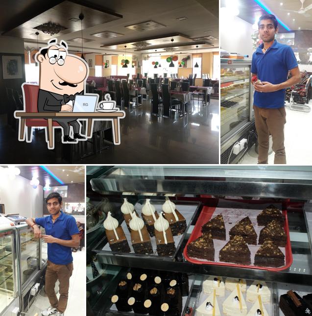 The interior of Shagun Food Court