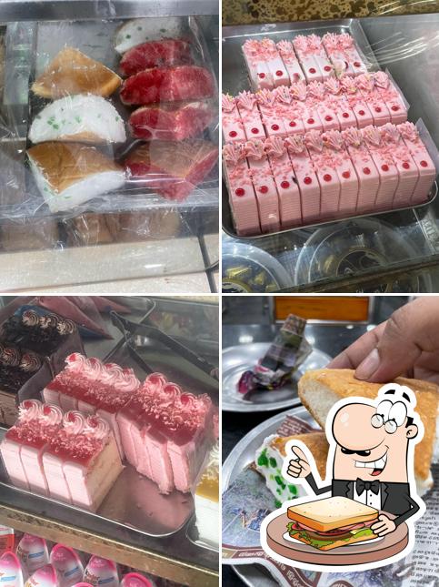 Grilled cheese sandwich at sri divya bakes '