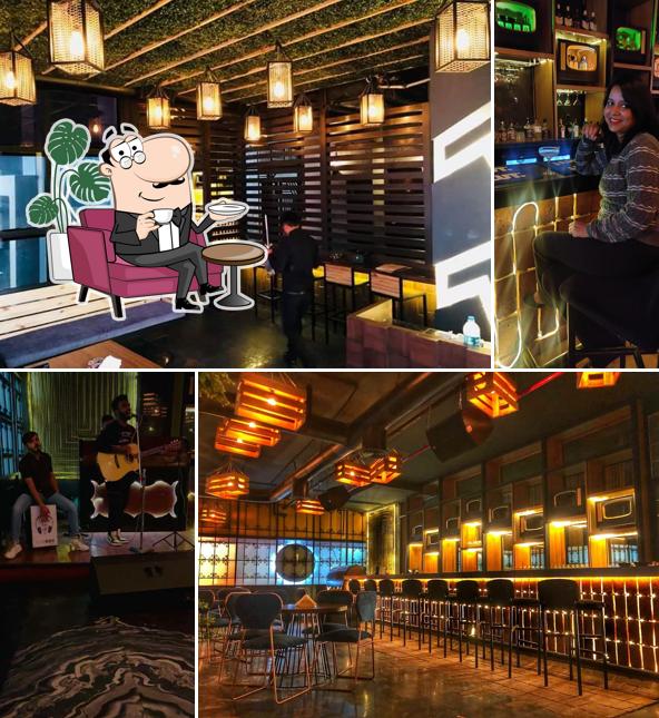 The interior of The Stash House