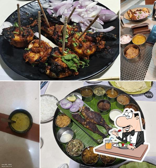 Food at Aazhi Seafood Restaurant